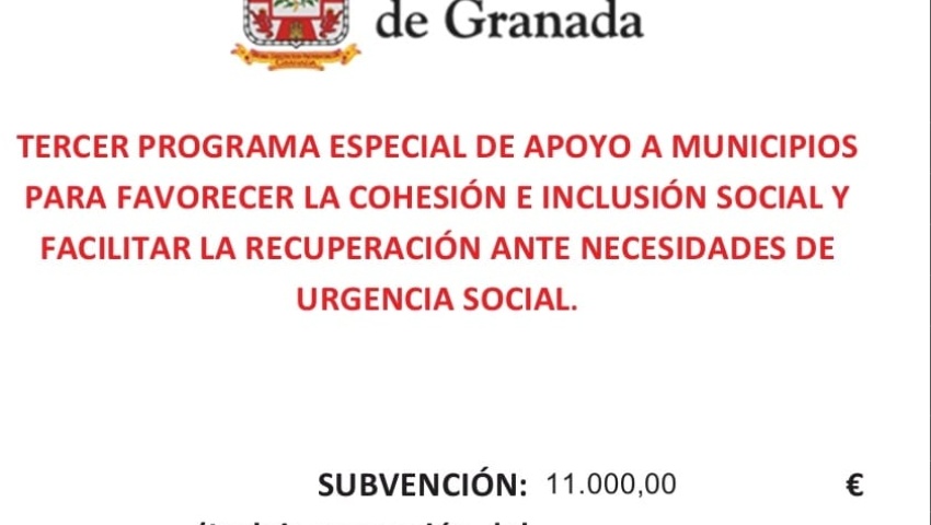 III PROGRAMA ESPECIAL DE APOYO A MUNICIPIOS